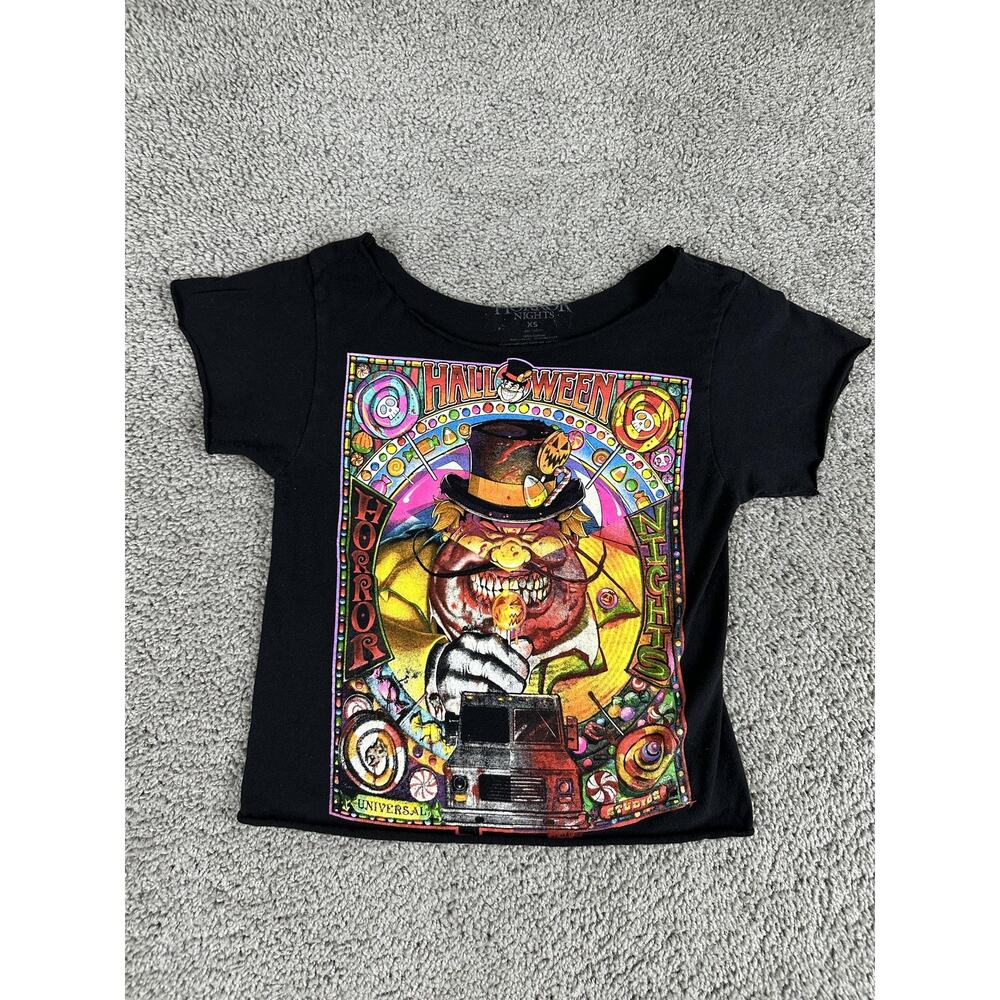 Halloween Horror Nights Shirt Womens XS Artist Series Universal Studios 2024 Tee